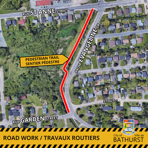 Temporary Closure - Pedestrian Trail (August 15, 2022)