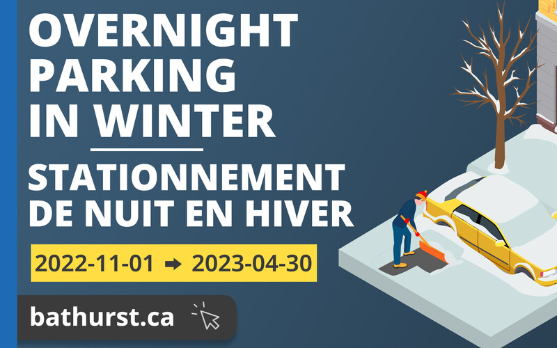 Stationnement de nuit en hiver