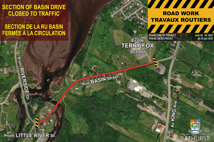 ROAD CLOSURE - BASIN STREET ROAD REBUILD PROJECT