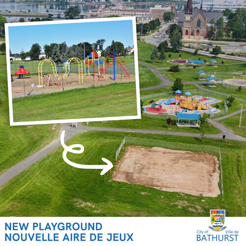 Nouvelle aire de jeux au Parc Coronation