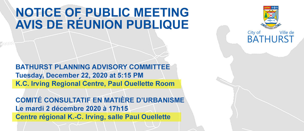 Bathurst Planning Advisory Committee