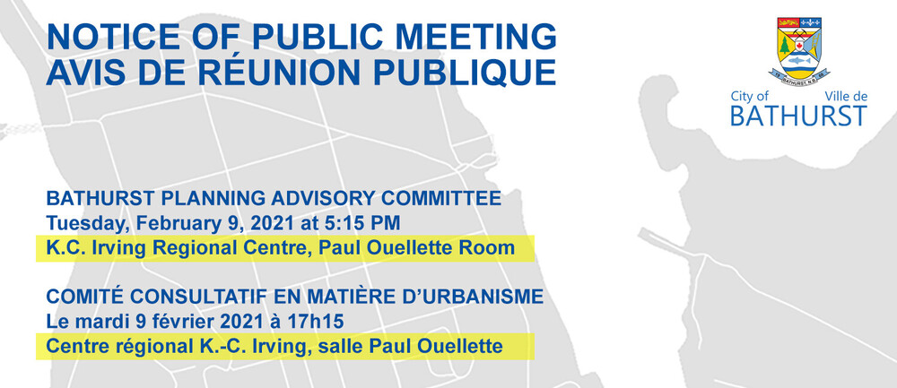 BATHURST PLANNING ADVISORY COMMITTEE