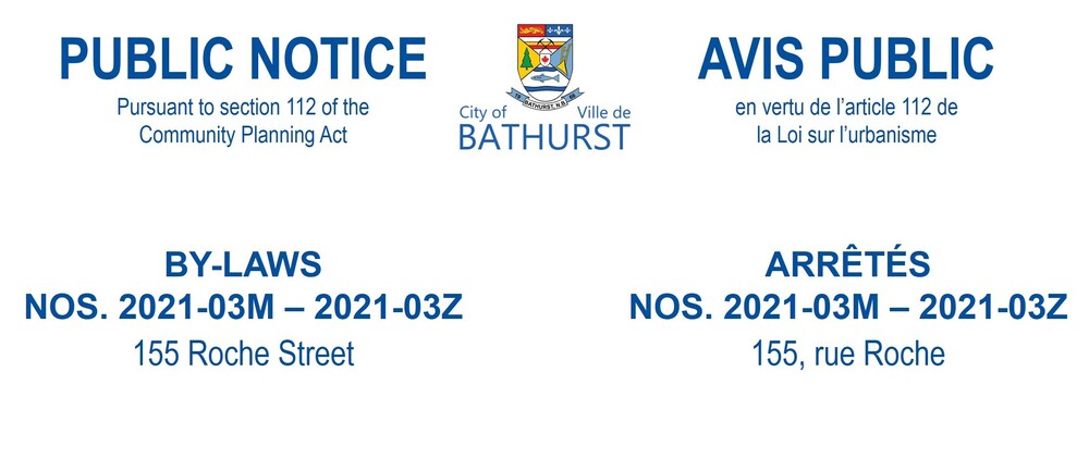 PUBLIC NOTICE - 155 Roche Street
