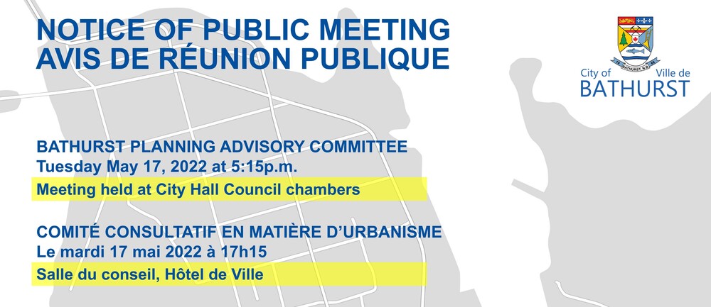 BATHURST PLANNING ADVISORY COMMITTEE