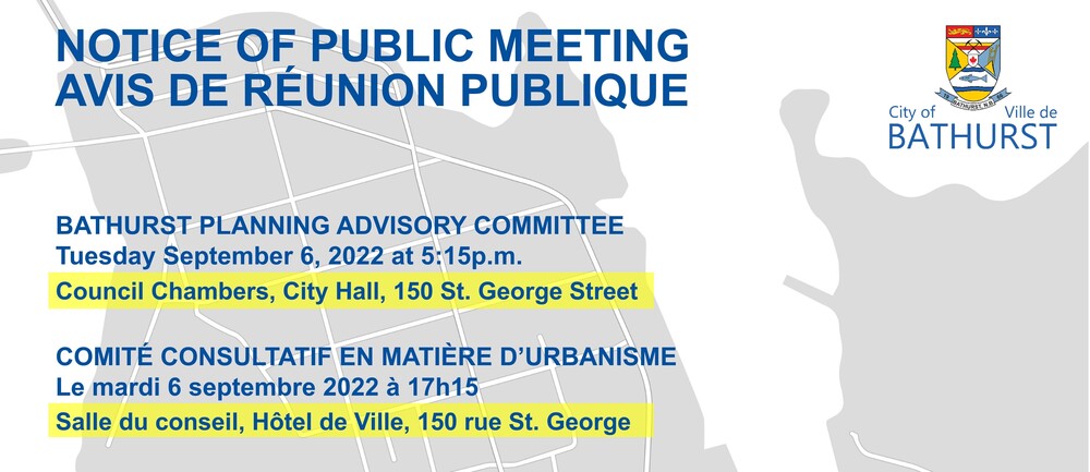 BATHURST PLANNING ADVISORY COMMITTEE