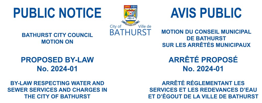 BATHURST CITY COUNCIL MOTION ON BY-LAW No. 2024-01