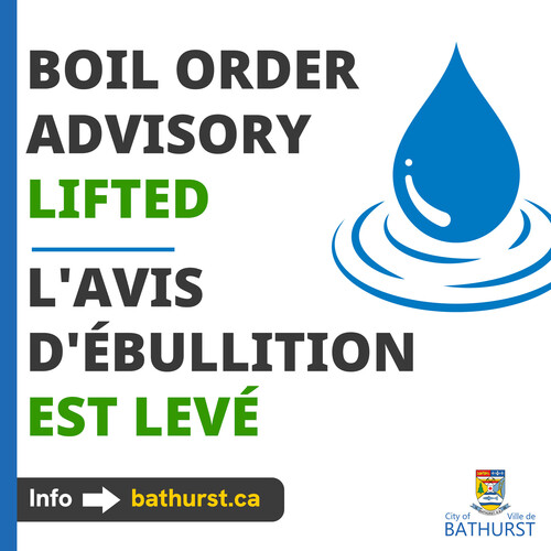 UPDATE: The boil order advisory is no longer in effect