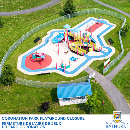 Fermeture du terrain de jeux du parc Coronation