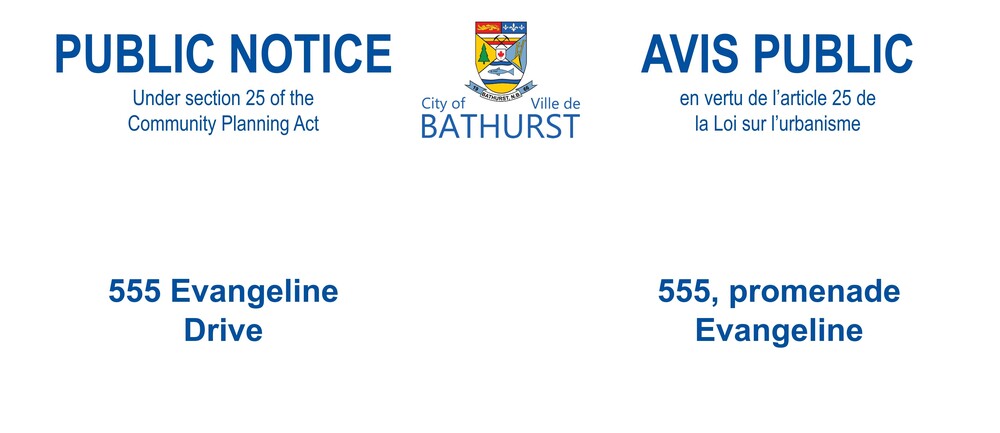 PUBLIC NOTICE: 555 Evangeline Drive