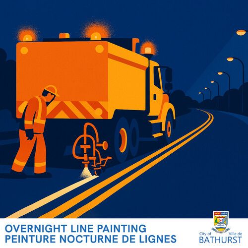 OVERNIGHT LINE PAINTING – IMPORTANT NOTICE TO RESIDENTS