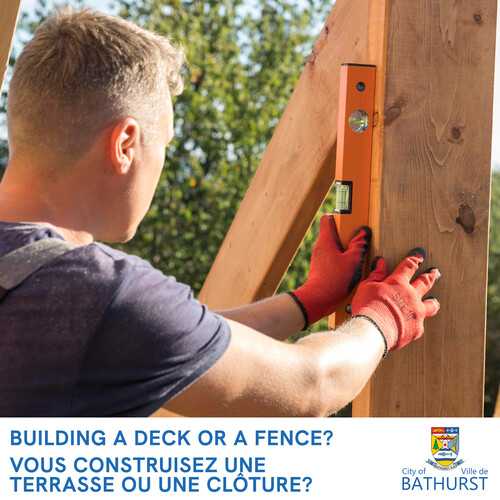 Building or replacing a deck or fence?