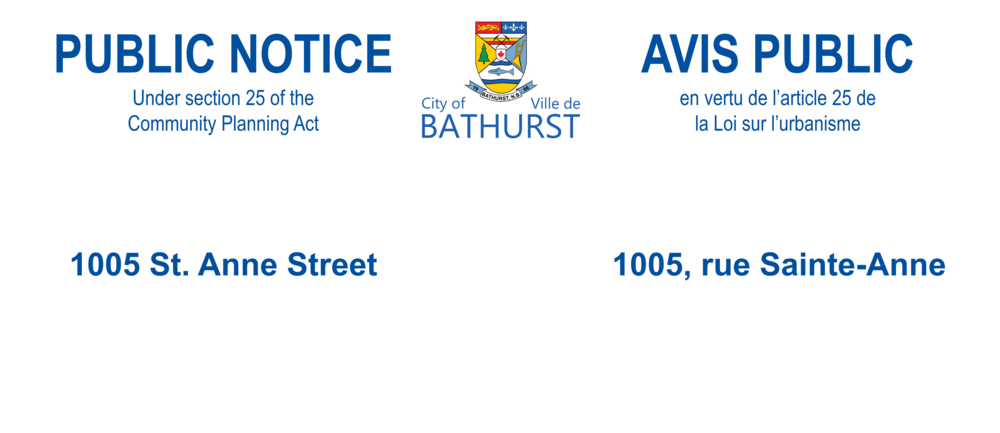 PUBLIC NOTICE: 1005 St. Anne Street