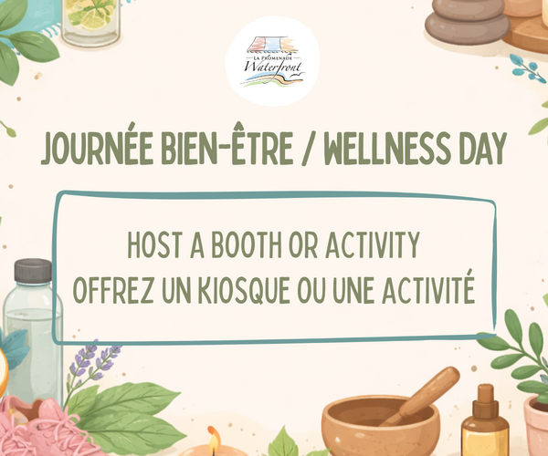 Be part of our first-ever Wellness Day at the Promenade Waterfront!