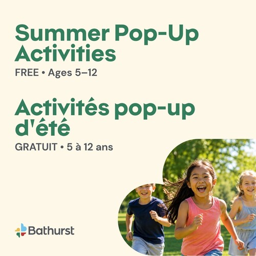 Introducing Summer Pop-Up Activities! 