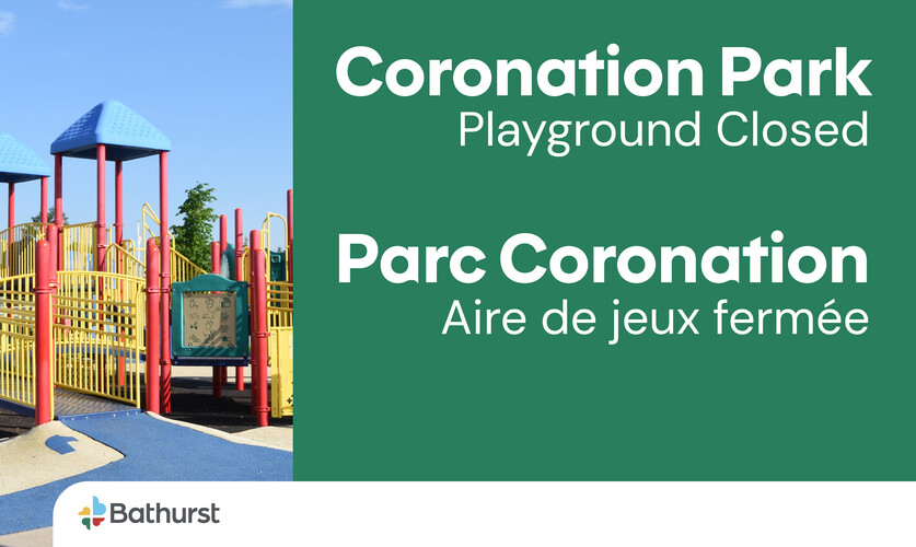 Coronation Park – Temporary Playground Closure