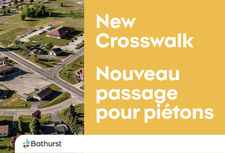 New Crosswalk – Vallée Lourdes Drive & Sunset Drive