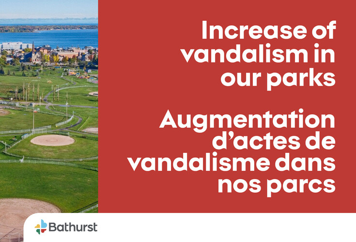 Augmentation d'actes de vandalisme dans nos parc