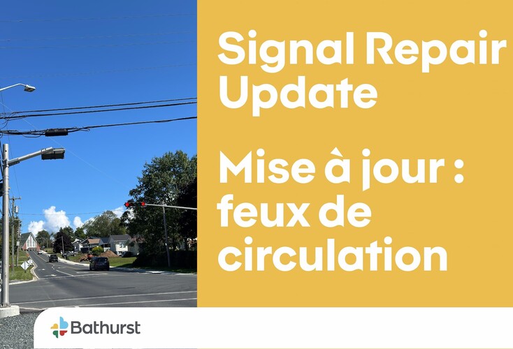 St. Anne & Évangeline: mise à jour concernant les feux de circulation