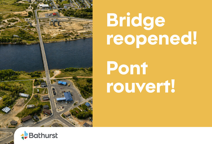 Le pont de la rue Bridge est de nouveau ouvert à la circulation
