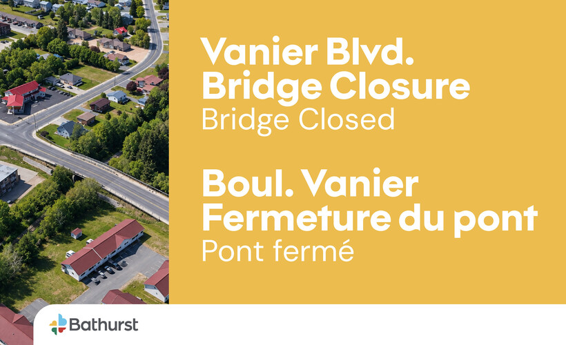 Vanier Boulevard Bridge Closure Begins Today, October 9
