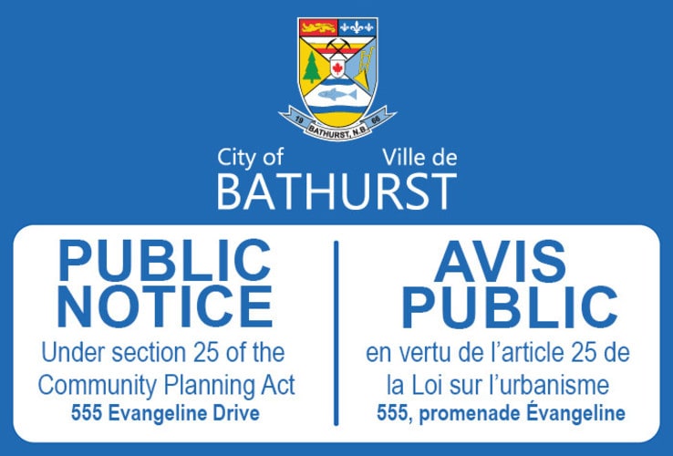 PUBLIC NOTICE - 555 Evangeline Drive