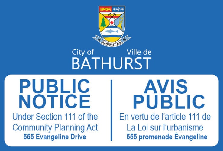 PUBLIC NOTICE - 555 Evangeline Drive