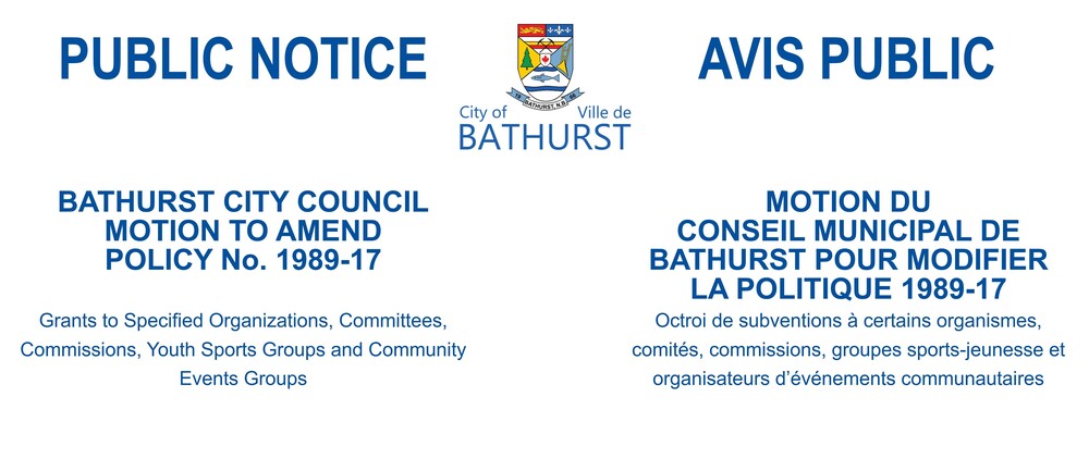 CITY COUNCIL MOTION – POLICY 1989-17: GRANTS 