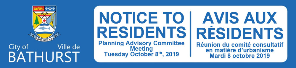 Public Notice - Planning Advisory Committee hearing