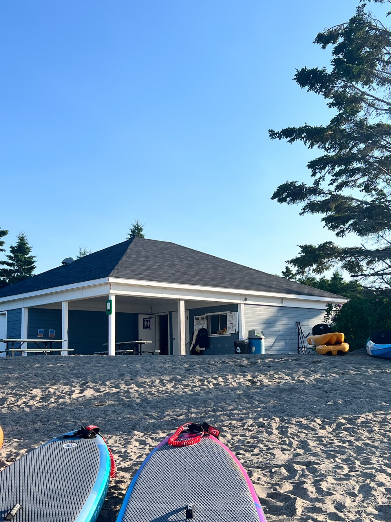 Canteen at Youghall Beach